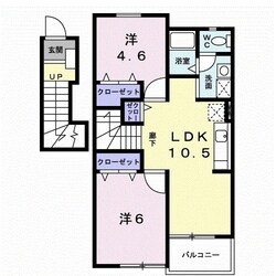 メゾンヌーボーの物件間取画像